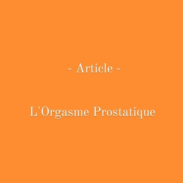 Orgasme Prostatique Eva Luna Concept