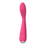 sextoy vibrant en silicone iris de la marque svakom utilisation externe clitoris ou interne zone G couleur rose