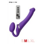 sextoy strap on me vibrant violet taille M avec télécommande