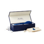 sextoy coco marque puissante air pulsé et vibrations en silicone couleur bleu nuit