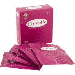 Ormelle boîte de 5 préservatifs internes en latex lubrifiés et à usage unique