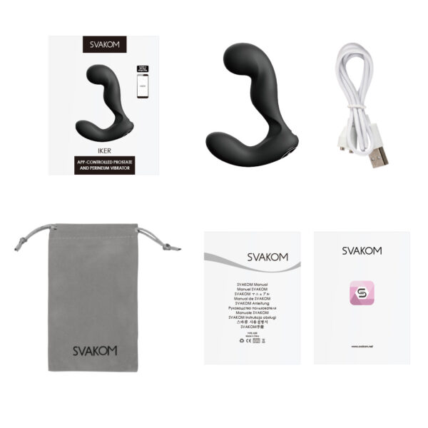 iker marque svakom sextoy vibrant et pulsateur pour stimuler la prostate