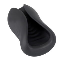 gaine masturbation ultra soft silicone vibrante marque rebel couleur noire