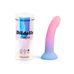 Dildo ventouse Dildolls : le plaisir haut en couleurs