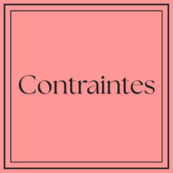 Contraintes