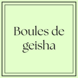 Boules de geisha
