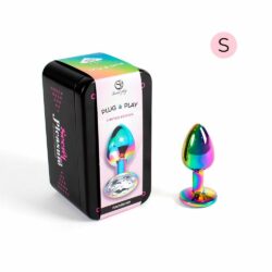 Buttplug en métal Rainbow